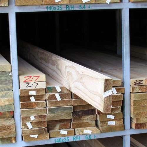 Treated Pine H3 Rougher Head 140x35 Kiln Dried F5-F7