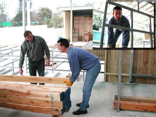 Cypress Rough Sawn F7 100x100