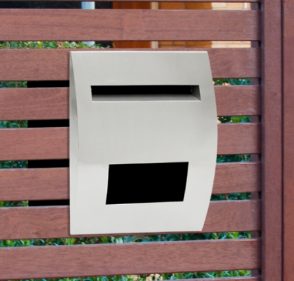 Stainless Steel Venice Mailbox A4