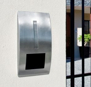 Stainless Steel Modena Panel Mailbox