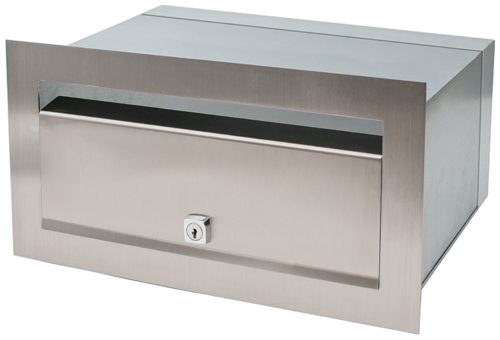 Stainless Steel Palazzo Brick in Front Open Mailbox suits A4