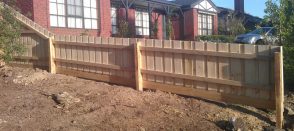 Paling Fencing. Includes Posts, Palings, Rails & Plinth (Full Package)