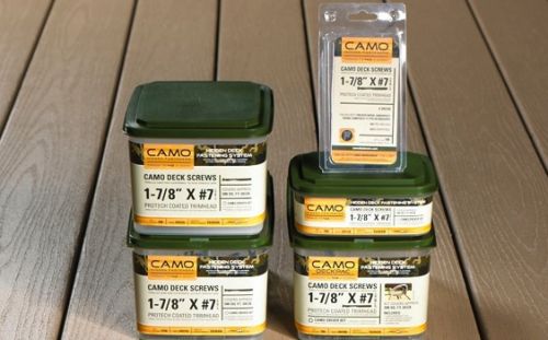CAMO Hidden Deck Fastening Screws 7g x 48mm and  60mm