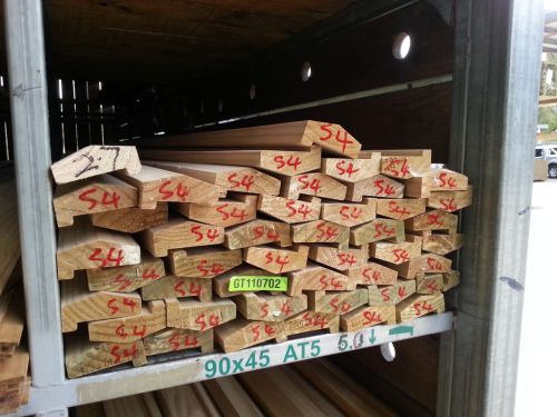 90x45 Paling Fence Lipped Capping - AT5
