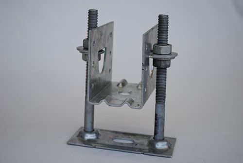 KlevaKlip Adjustable Joist Support Hanger Bracket for building over a concrete slab