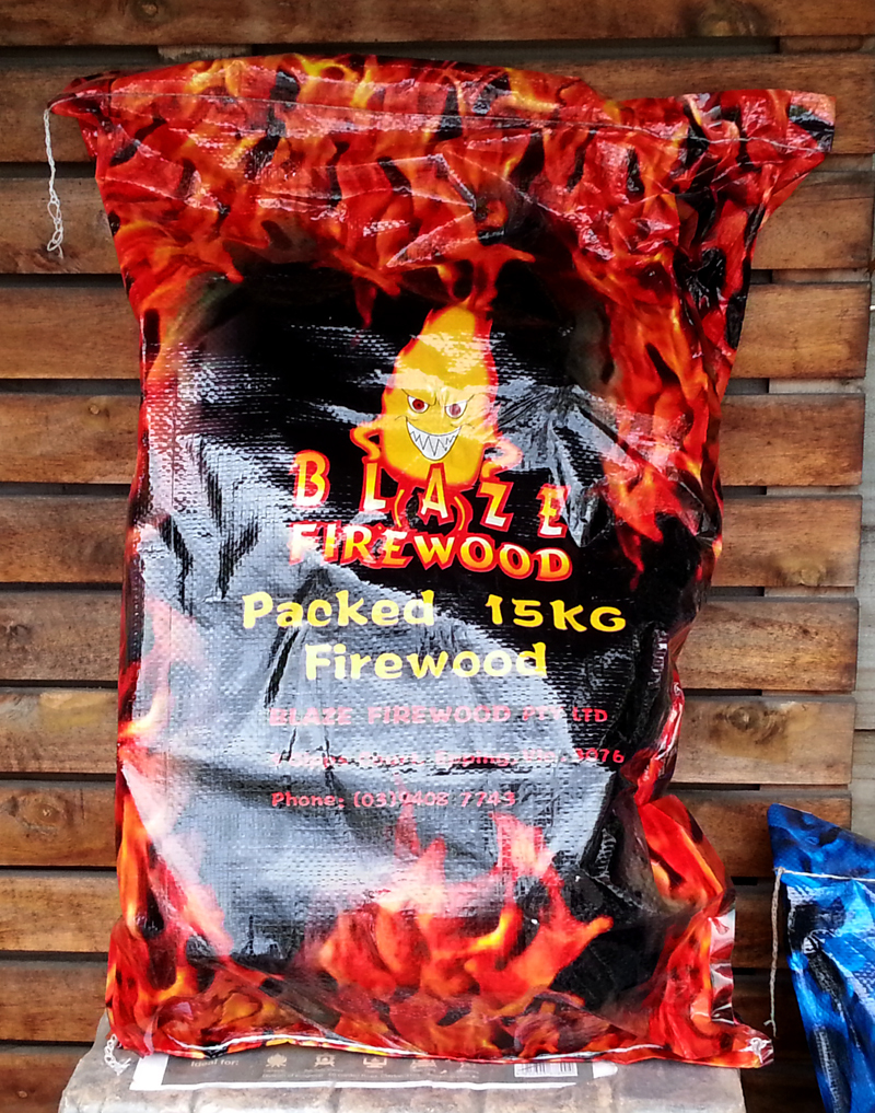 Bagged Firewood 15kg Bag