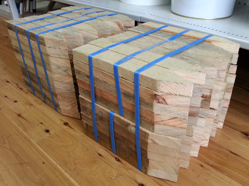 Treated Pine Pegs (Pack of 60)   50mmx25mm x 300mm
