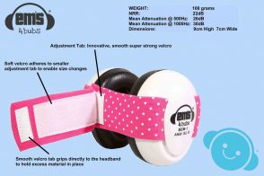 Babies Earmuffs - Light Weight, 8 Colours, Protection for Little Ears