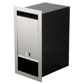 Stainless Steel Boston Front Open Mailbox
