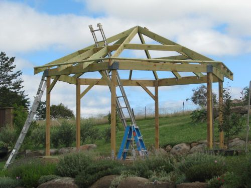 Gazebo Rafter Bracket Gal - Square, Hexagonal, Octagonal, 4, 6 & 8 sided