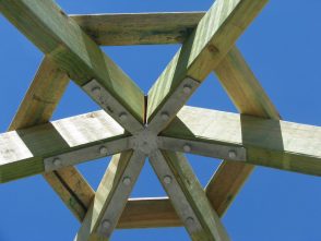 Gazebo Rafter Bracket Gal - Square, Hexagonal, Octagonal, 4, 6 & 8 sided