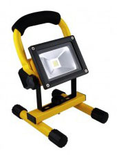 LED Portable Worklight Flood Light 10Watt Rechargeable 900 Lumens Very Bright!