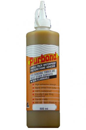 Purbond Waterproof Polyurethane Adhesive (Great Glue!)