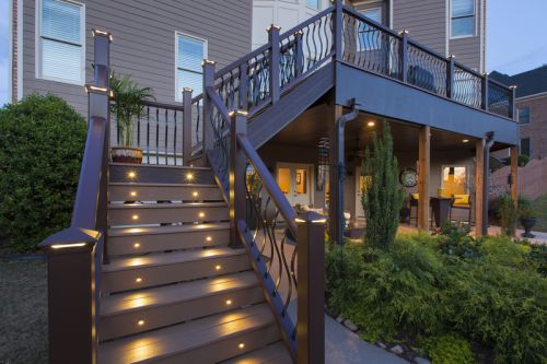 decking lights with sensors
