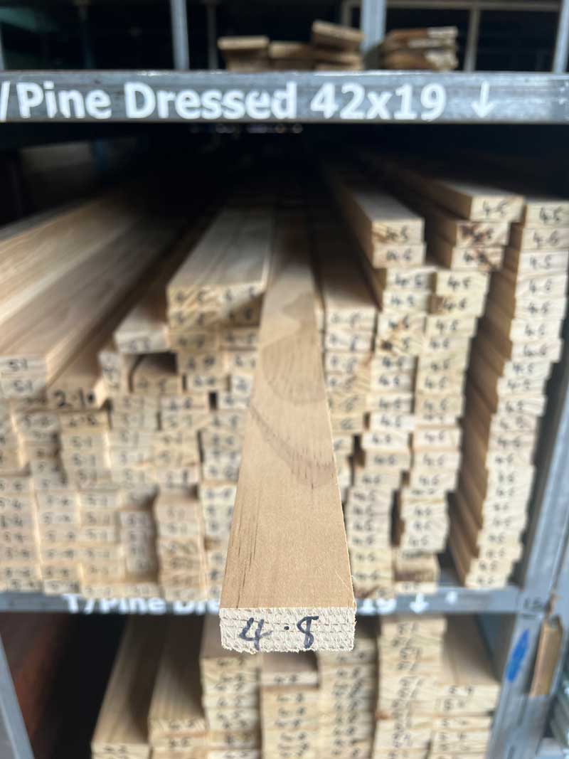 Treated Pine Dressed All Round 42x19mm