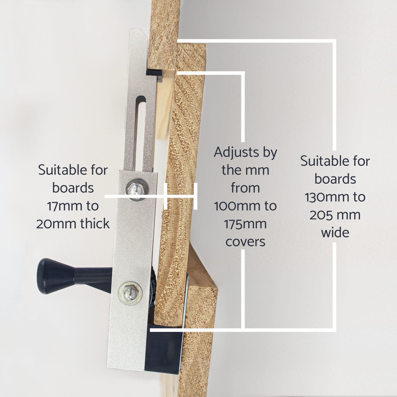 CladMate 2 piece Weatherboard Clamp Set