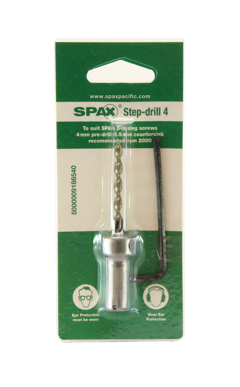 SPAX Step Drill 5 5.2 6.5 For Timber To Steel QTY 1