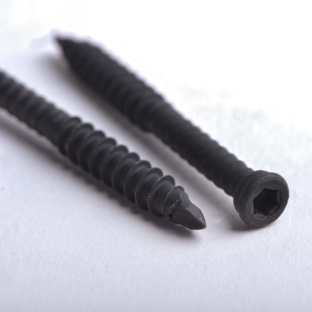 Black 316 Stainless Decking Screws Timber to Timber 5.5x50mm | 1000 Pack